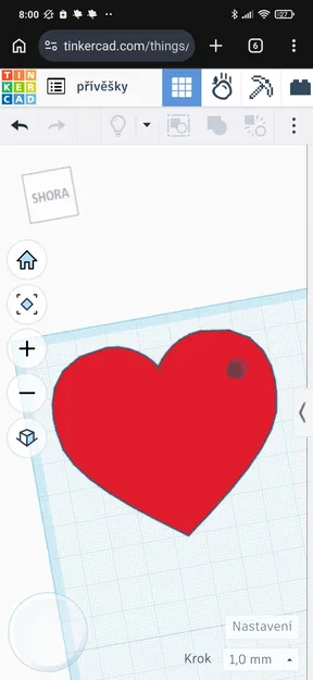 Móc Khóa Trái Tim Ngôi Sao - Quà Tặng Độc Đáo, Dễ In 3D - Image 2