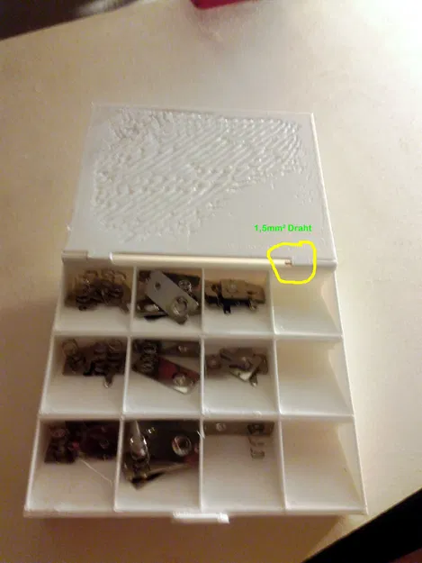 Hộp gom đựng chi tiết nhỏ (Sammelfach für Kleinteile) - Collection tray - Image 1