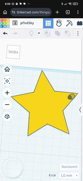 Móc Khóa Trái Tim Ngôi Sao - Quà Tặng Độc Đáo, Dễ In 3D - Image 3