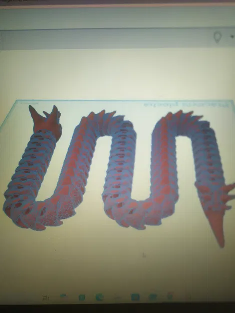 Rồng Hổ Khớp Nối 3D - Mô Hình Rồng Độc Đáo Có Sừng - Image 4