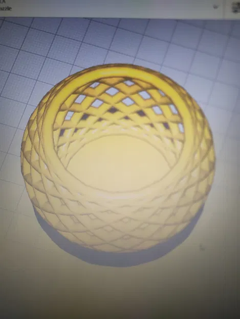 Bình Hoa 3D Họa Tiết Lưới Đan - Trang Trí Độc Đáo Cho Ngôi Nhà - Image 3