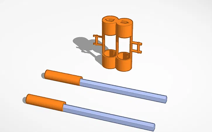 Chân Đế Trưng Bày Mô Hình Katana In 3D - Image 1