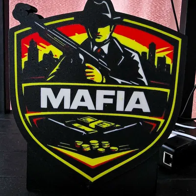 Đèn Hộp MAFIA - Trang Trí Độc Đáo Cho Fan Game