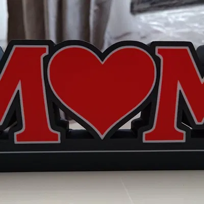 Đèn Led "MOM" - Quà Tặng 3D Ý Nghĩa Cho Mẹ