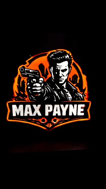 Đèn LED Max Payne 3D - Quà Tặng Độc Đáo Cho Fan Game - Image 2