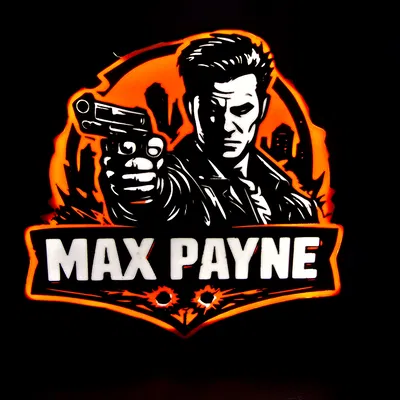 Đèn LED Max Payne 3D - Quà Tặng Độc Đáo Cho Fan Game