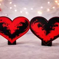 Đèn Wings Heart (Lightbox) – Mặt sau đen - Thumbnail 4