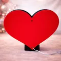 Đèn Wings Heart Lamp Red Back (Lightbox) - Thumbnail 3