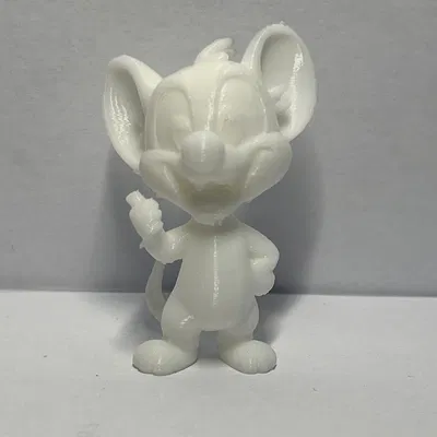Chibi Pinky & The Brain (Minus & Cortex) – Tượng 3D Chibi