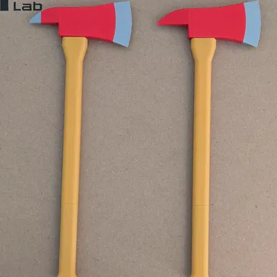 Bút hình Rìu Cứu Hỏa (Firefighter Fire Axe Pen)