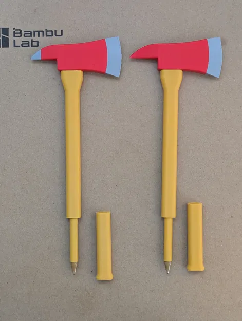 Bút hình Rìu Cứu Hỏa (Firefighter Fire Axe Pen) - Image 2