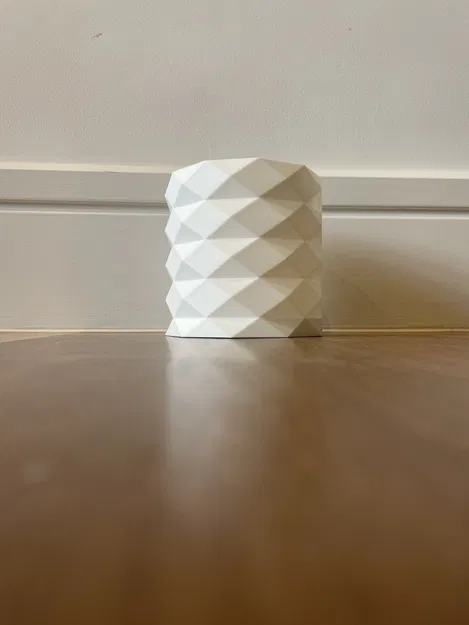 Chậu Cây Mini Low Poly 120mm - Trang Trí Độc Đáo - Image 2