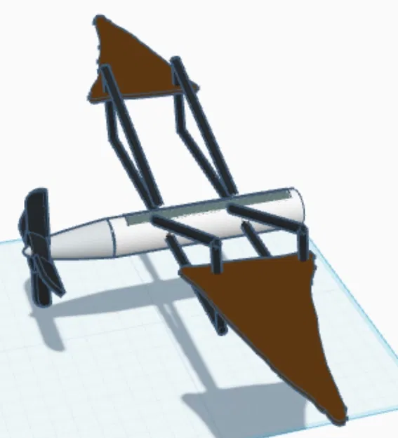 Mô Hình Máy Bay Cổ Điển Tự In 3D - Image 1