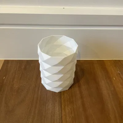 Chậu Cây Mini 90mm Low Poly - Độc Đáo, Tinh Tế