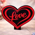 Đèn/Lamp Love Heart (Lightbox) – Trái tim tình yêu - Thumbnail 2