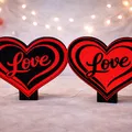 Đèn/Lamp Love Heart (Lightbox) – Trái tim tình yêu - Thumbnail 4