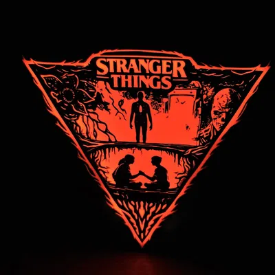 Đèn/Lightbox Stranger Things