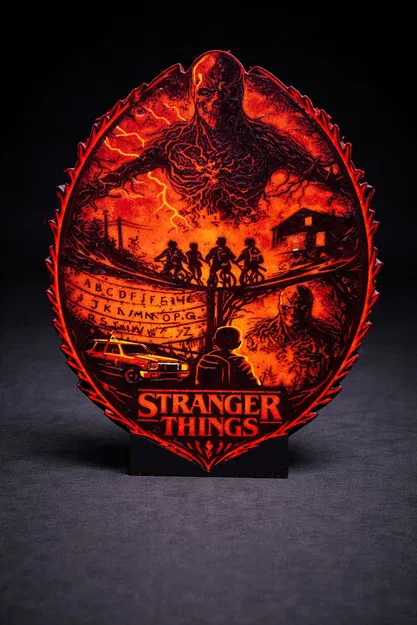 Đèn Lamp/Lightbox Vecna Stranger Things - Image 1