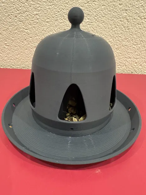 Vogelfutterhäuschen / Birdfeeder – Nhà cho chim ăn nhỏ gọn in 3D - Image 2