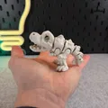 Khủng long Articulated Skeleton Trex (xương khớp nối) in 3D - Thumbnail 4