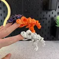 Khủng long Articulated Skeleton Trex (xương khớp nối) in 3D - Thumbnail 6