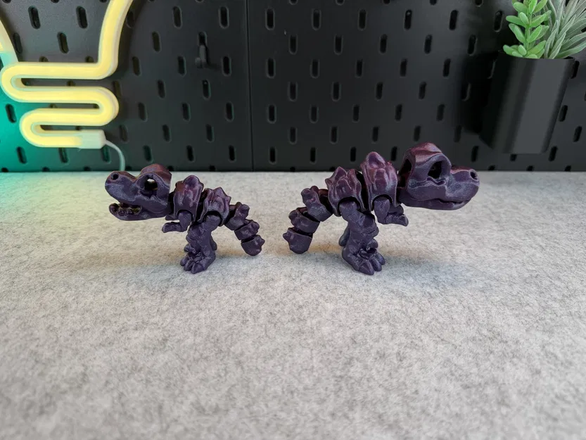 Khủng long Articulated Skeleton Trex (xương khớp nối) in 3D - Image 12