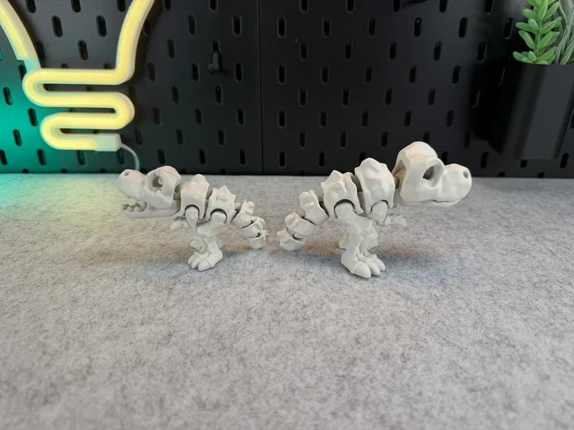 Khủng long Articulated Skeleton Trex (xương khớp nối) in 3D - Image 13