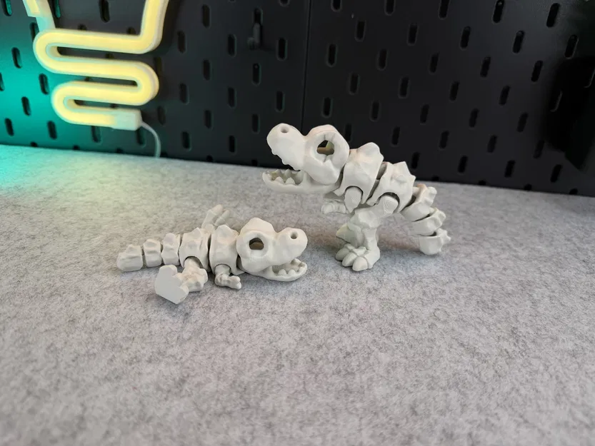 Khủng long Articulated Skeleton Trex (xương khớp nối) in 3D - Image 15