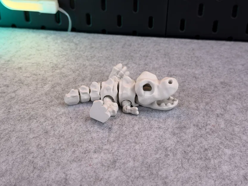 Khủng long Articulated Skeleton Trex (xương khớp nối) in 3D - Image 16