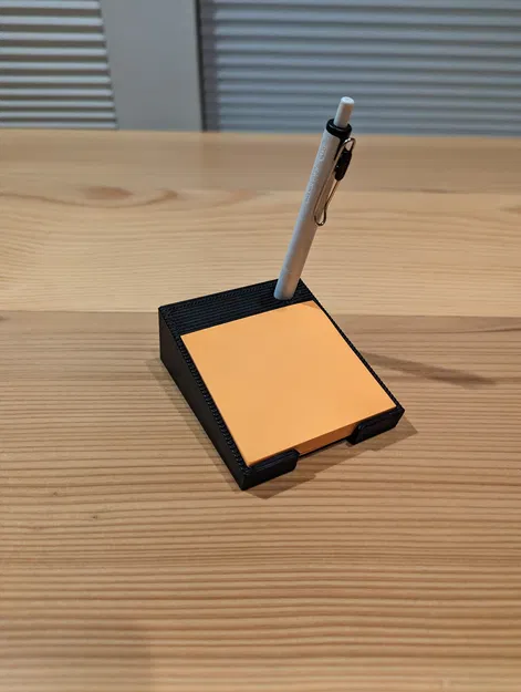 Đế Giữ Giấy Ghi Chú Post-it và Bút Viết 15 Độ Tiện Lợi - Image 1