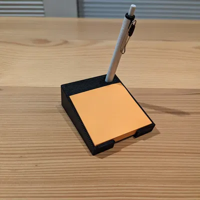 Đế Giữ Giấy Ghi Chú Post-it và Bút Viết 15 Độ Tiện Lợi