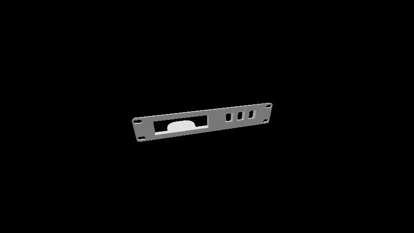 Giá Đỡ Gắn Rack Switch Netgear GS305v3 Tích Hợp 3 Keystone - Image 1
