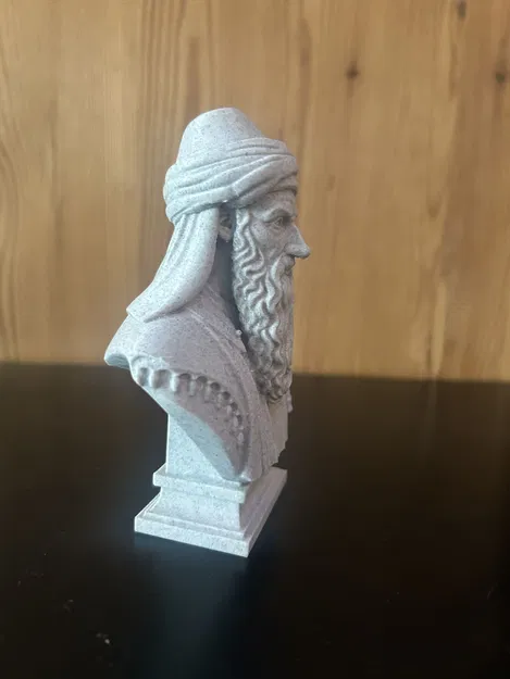 Saladin - Ṣalāḥ ad-Dīn Yūsuf ibn Ayyūb — Tượng bán thân - Image 4