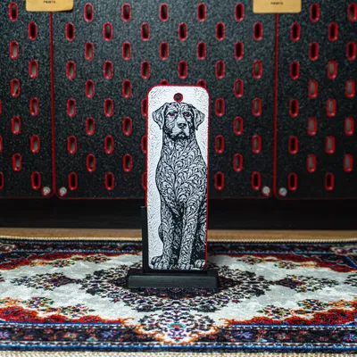 Chó Trang Trí (Labrador) - Bookmark Hueforge