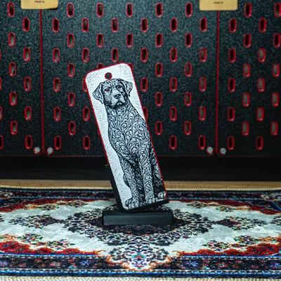 Chó Trang Trí (Labrador) - Bookmark Hueforge