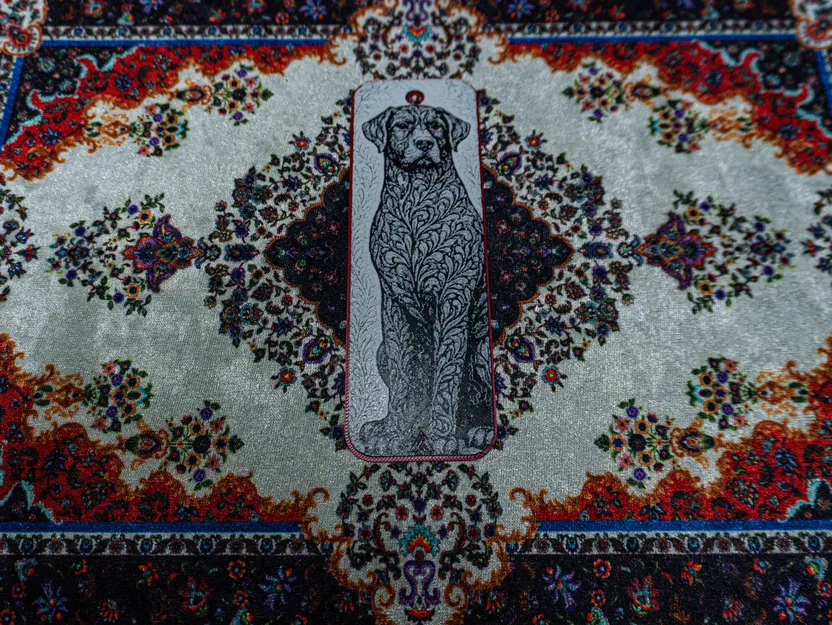 Chó Trang Trí (Labrador) - Bookmark Hueforge - Image 4