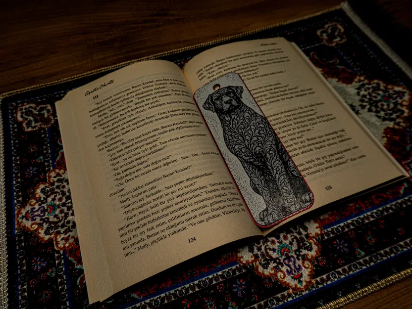 Chó Trang Trí (Labrador) - Bookmark Hueforge - Image 5