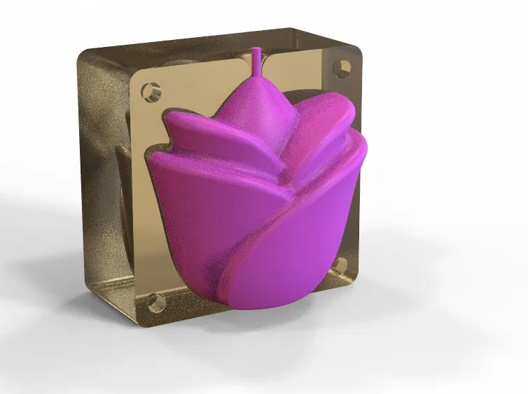 Khuôn Xà Bông Hoa Lily 3D - Tự Làm Đẹp - Image 1