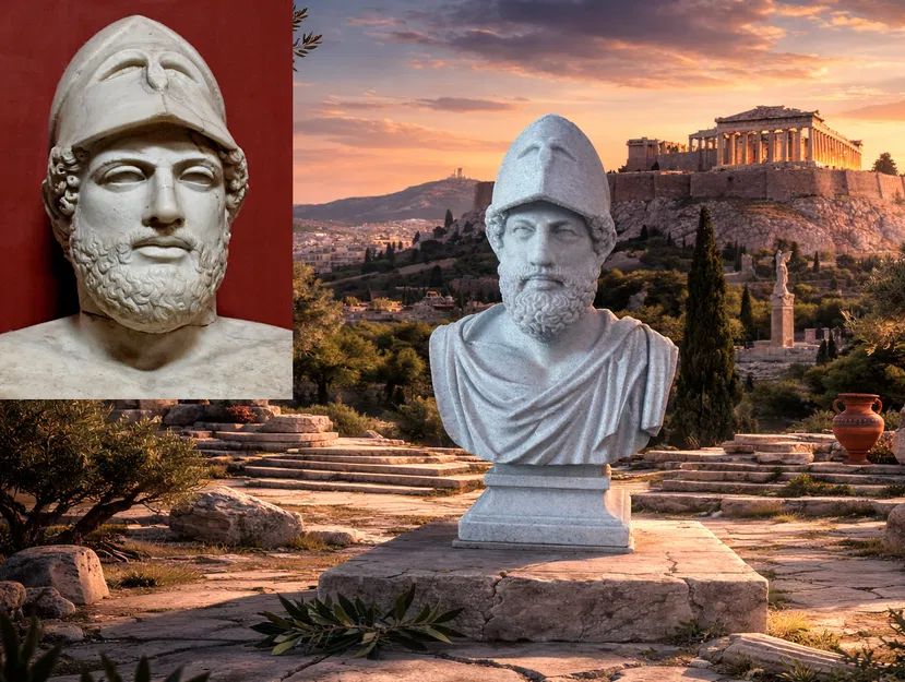 Tượng bán thân Périclès - Periklễs - Pericles - Image 1