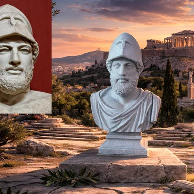 Tượng bán thân Périclès - Periklễs - Pericles