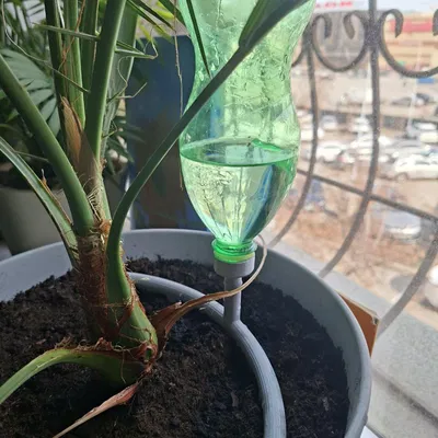 Hệ thống tưới cây trọng lực (ren chai universal) – Gravity Plant Watering System