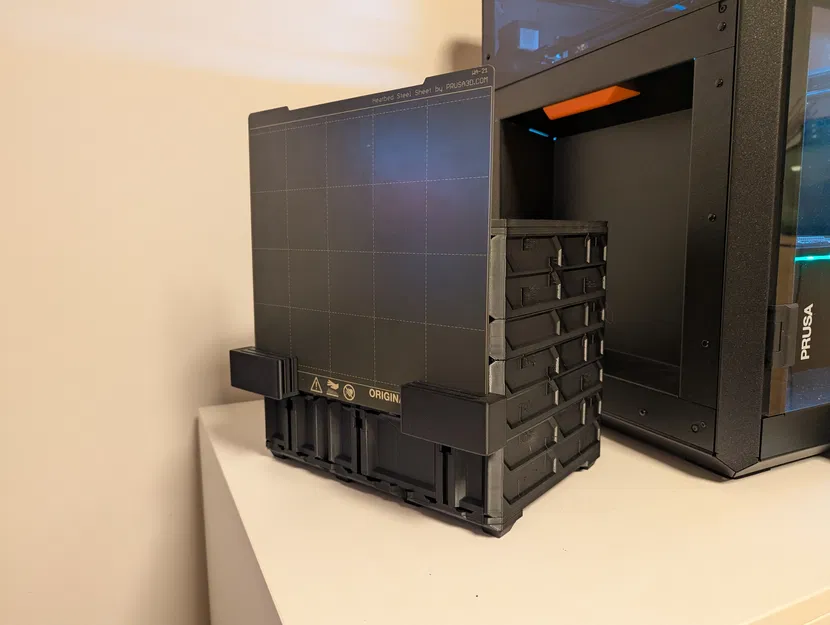 Giá treo phía sau cho Prusa Steel Sheet – GEN Table Top Kit V2 - Image 2