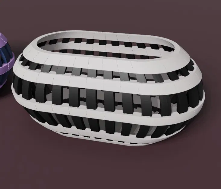 Giỏ Đựng Đồ Hình Oval - Hộp Đa Năng Cho Bàn Làm Việc - Image 1