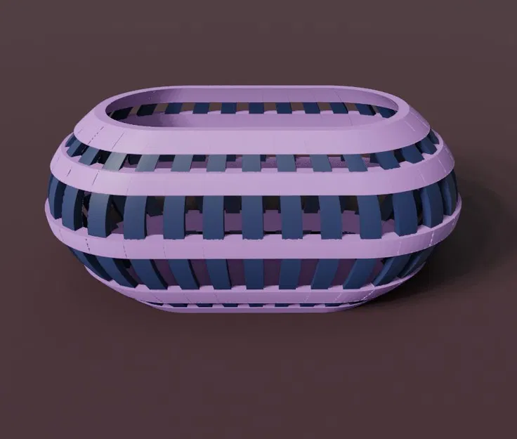 Giỏ Đựng Đồ Hình Oval - Hộp Đa Năng Cho Bàn Làm Việc - Image 4