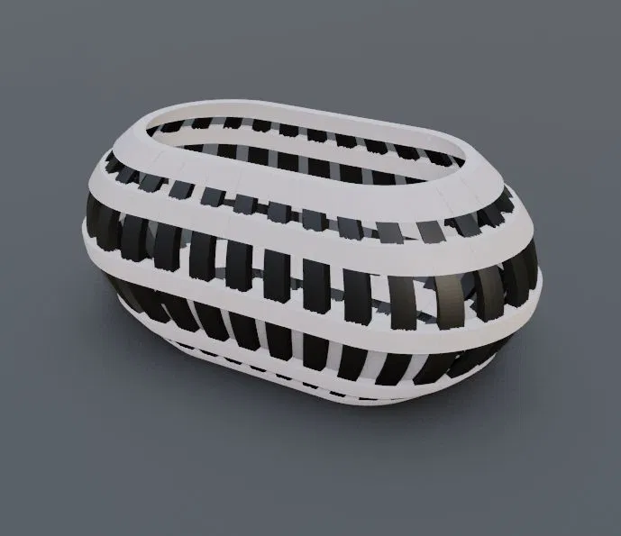 Giỏ Đựng Đồ Hình Oval - Hộp Đa Năng Cho Bàn Làm Việc - Image 6