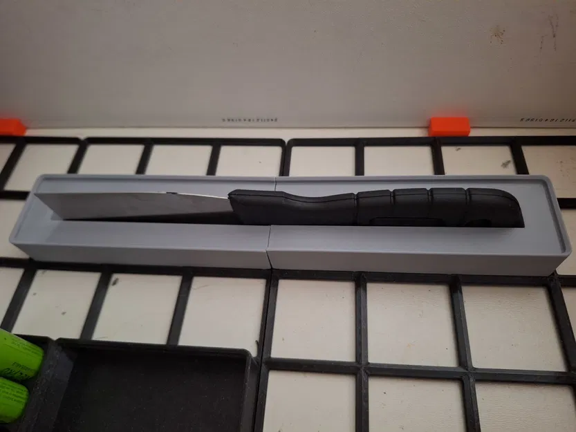 Hộp Đựng Dao Cạo Kim Loại Chuẩn Gridfinity 1x6 - Image 2