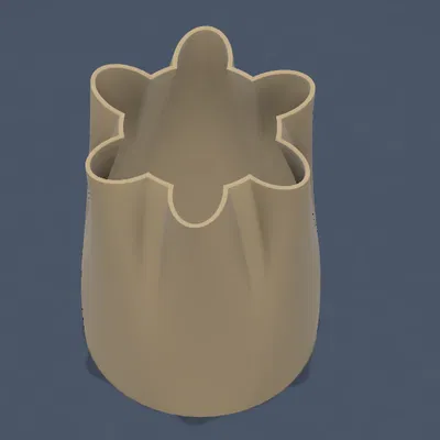 Lọ hoa "Vase" 3D - Trang trí nhà cửa tinh tế