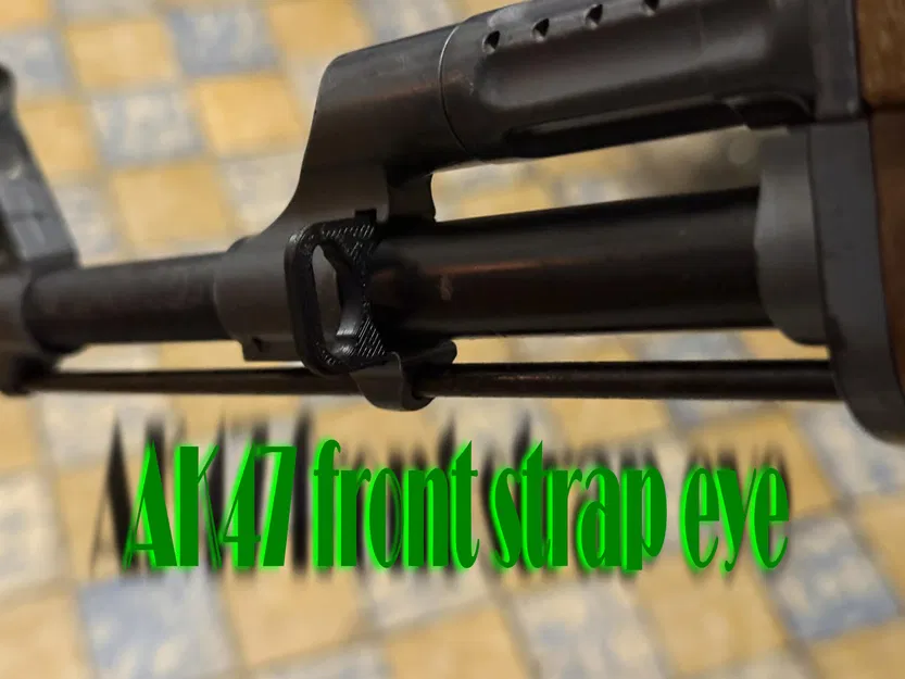 Mắt đai trước (front strap eye) cho Airsoft AK47 - Image 1