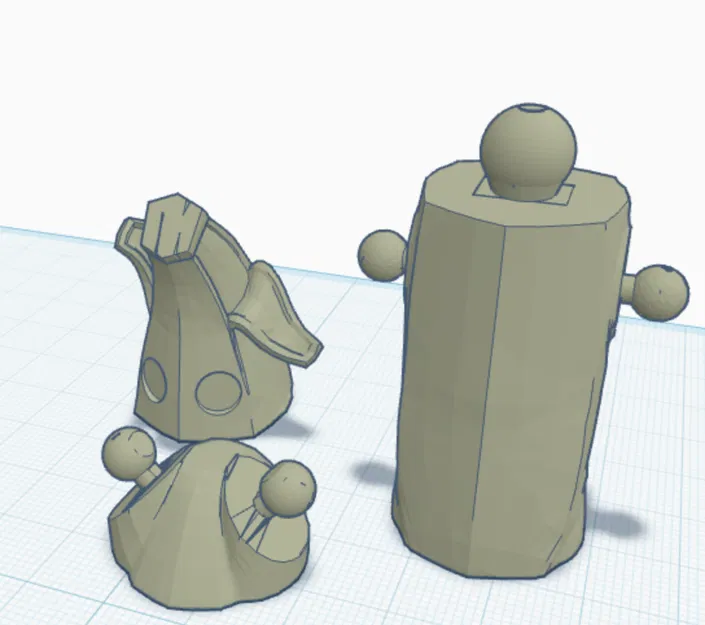 Mô Hình Peely 13 Có Đầu Xoay Độc Đáo - Image 1