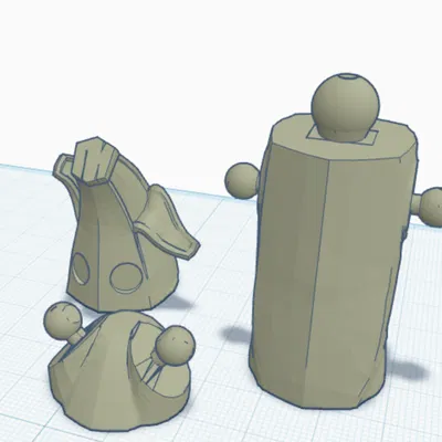 Mô Hình Peely 13 Có Đầu Xoay Độc Đáo